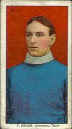 1910 Imperial Tobacco Lacrosse Color (C60) #32 Fred Degan Front